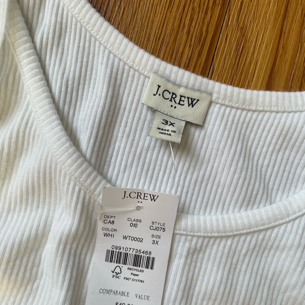 J.crew Ruched-strap tank top - Picture 3 of 4